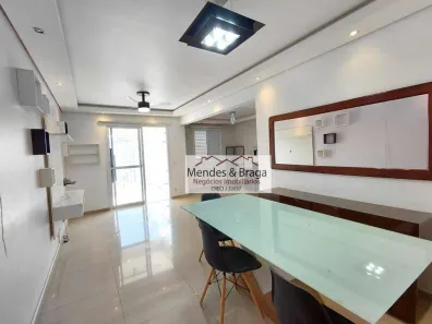 Apartamento com 3 Quartos para alugar, 75m² no Vila Augusta, Guarulhos