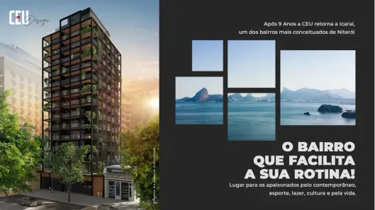 Apartamento com 1 Quarto à venda, 32m² no Icaraí, Niterói