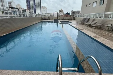 Apartamento com 2 Quartos para alugar, 63m² no Aviação, Praia Grande