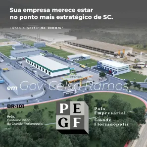 Lote/Terreno à venda, 1000m² no Marginal BR 101sentido Norete, GOVERNADOR CELSO RAMOS
