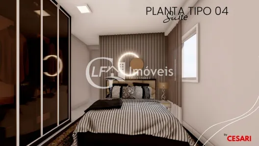 Apartamento com 2 Quartos à venda, 52m² no Vila Planalto, Campo Grande