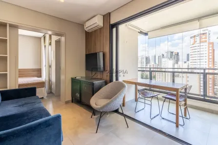 Apartamento com 1 Quarto para alugar, 33m² no Pinheiros, São Paulo