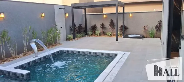 Casa de Condomínio com 3 Quartos à venda, 203m² no Quinta do Lago Residence, São José do Rio Preto