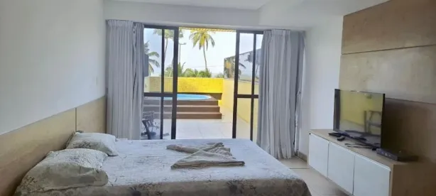 Apartamento com 1 Quarto para alugar, 55m² no Cabo Branco, João Pessoa