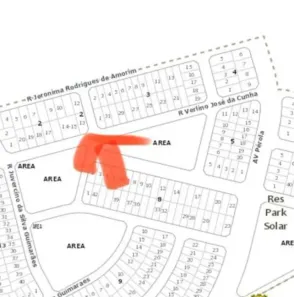 Lote/Terreno à venda, 375m² no Residencial Park Solar, Goiânia