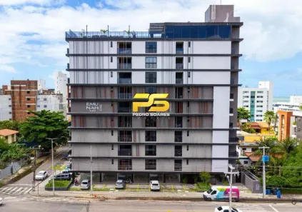 Flat com 1 Quarto à venda, 23m² no Ponta de Campina, Cabedelo