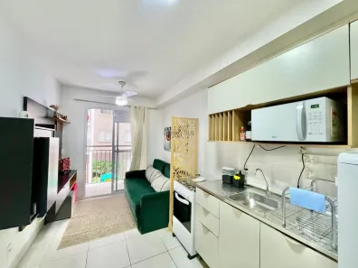 Apartamento com 1 Quarto para alugar, 30m² no Jardim Caravelas, São Paulo