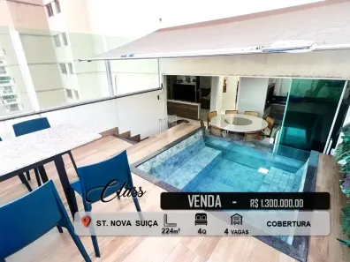 Cobertura com 4 Quartos à venda, 244m² no Nova Suiça, Goiânia
