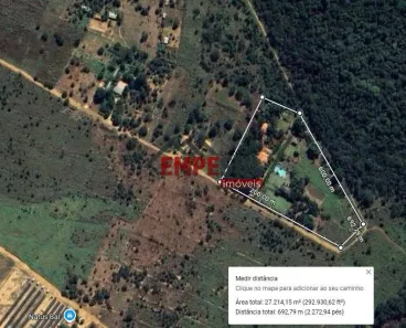 Fazenda/Sítio com 3 Quartos à venda, 27600m² no Plano Diretor Norte, Palmas
