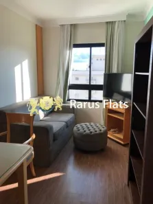 Flat com 1 Quarto para alugar, 28m² no Pinheiros, São Paulo