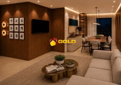 Apartamento com 3 Quartos à venda, 117m² no Tibery, Uberlândia