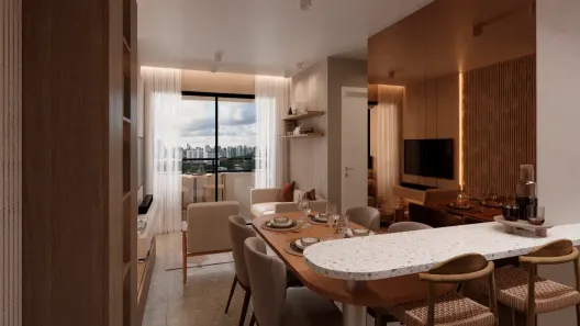 Apartamento com 2 Quartos à venda, 42m² no Boa Vista, Uberaba