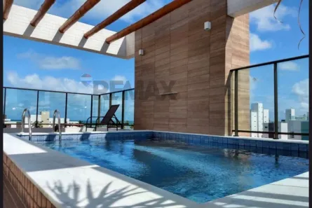 Flat com 2 Quartos para alugar, 59m² no Intermares, Cabedelo