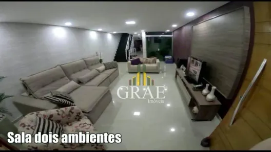 Sobrado com 3 Quartos à venda, 250m² no Vila Assunção, Santo André