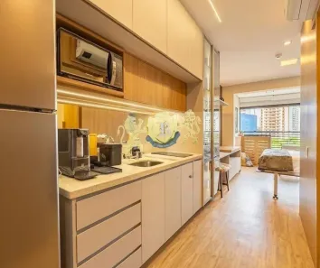 Flat com 1 Quarto à venda, 26m² no Jardim das Acácias, São Paulo