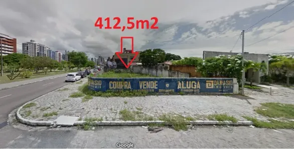 Lote/Terreno para alugar, 412m² no Manaíra, João Pessoa