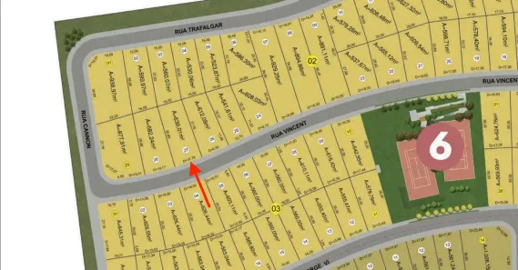 Lote/Terreno à venda, 639m² no Residencial Jardins Londres, Goiânia