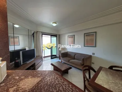 Flat com 1 Quarto para alugar, 40m² no Itaim Bibi, São Paulo