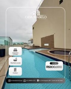 Apartamento com 2 Quartos à venda, 72m² no Itapuã, Vila Velha