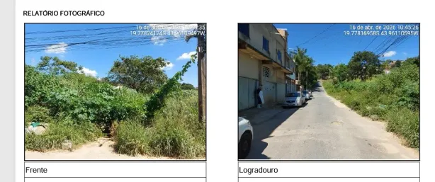 Lote/Terreno à venda, 1000m² no Nova Pampulha, Vespasiano