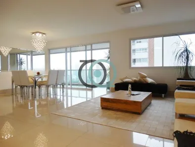 Apartamento com 3 Quartos para alugar, 198m² no Cidade Monções, São Paulo