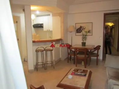 Flat com 1 Quarto para alugar, 43m² no Itaim Bibi, São Paulo