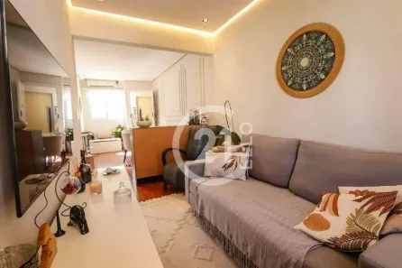 Apartamento com 1 Quarto para alugar, 40m² no Cerqueira César, São Paulo