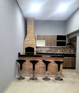 Sobrado com 3 Quartos à venda, 150m² no Jardim Santo Antônio, Santo André