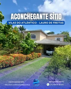 Casa com 6 Quartos à venda, 2580m² no Vilas do Atlântico, Lauro de Freitas