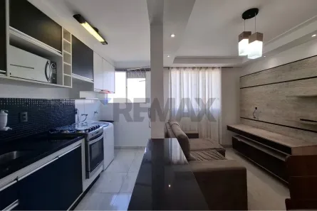 Apartamento com 2 Quartos para alugar, 47m² no Jardim Paraíso, Botucatu