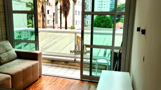 Flat com 1 Quarto para alugar, 46m² no Indianópolis, São Paulo