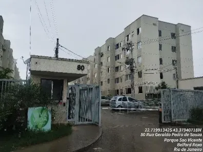 Apartamento com 2 Quartos à venda, 41m² no São Vicente, Belford Roxo
