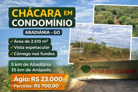 Lote/Terreno à venda, 2510m² no Zona Rural, Abadiânia