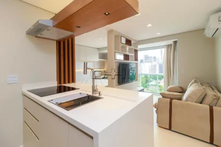 Apartamento com 1 Quarto para alugar, 30m² no Brooklin Paulista, São Paulo