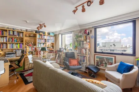 Flat com 1 Quarto à venda, 44m² no Higienópolis, São Paulo