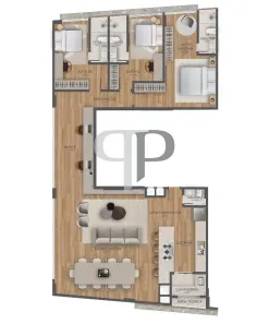 Apartamento com 3 Quartos à venda, 178m² no Alphaville Graciosa, Pinhais