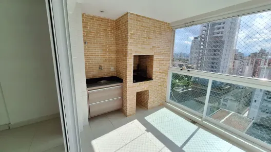 Apartamento com 3 Quartos para alugar, 125m² no Ponta da Praia, Santos
