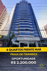 Apartamento com 4 Quartos à venda, 180m² no Praia de Itaparica, Vila Velha