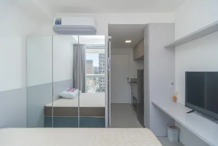 Apartamento com 1 Quarto para alugar, 19m² no Centro, Curitiba