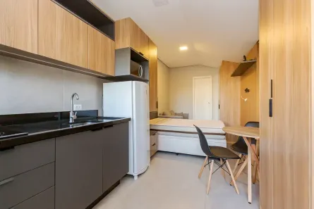 Apartamento com 1 Quarto para alugar, 20m² no Bairro Alto, Curitiba