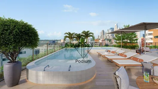 Flat com 1 Quarto à venda, 26m² no Tambaú, João Pessoa