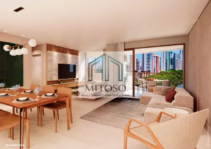 Apartamento com 4 Quartos à venda, 128m² no Madalena, Recife