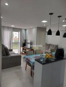 Apartamento com 2 Quartos à venda, 52m² no Parque João Ramalho, Santo André