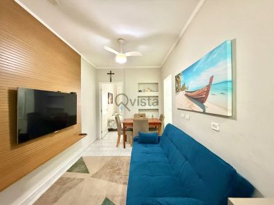 Apartamento com 1 Quarto à venda, 39m² no Pitangueiras, Guarujá