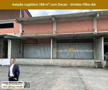 Galpão/Depósito/Armazém para alugar, 788m² no CIA Sul, Simões Filho