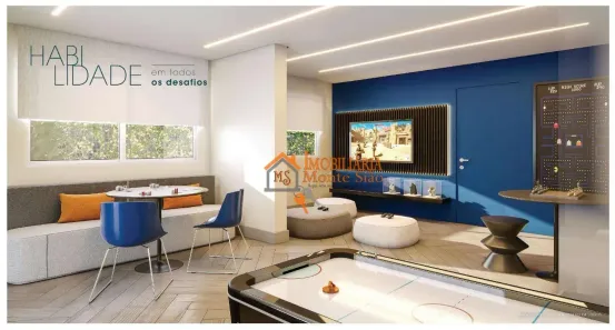 Apartamento com 2 Quartos à venda, 55m² no Vila Rosália, Guarulhos