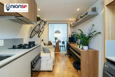 Apartamento com 1 Quarto à venda, 27m² no Jardim Caravelas, São Paulo