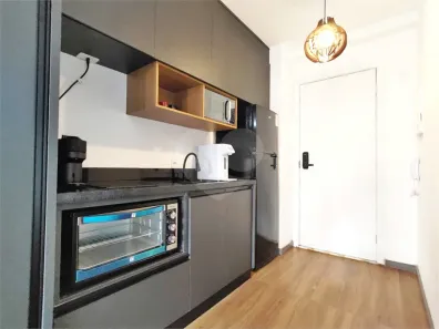 Apartamento com 1 Quarto para alugar, 24m² no Pinheiros, São Paulo
