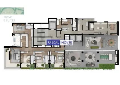 Apartamento com 5 Quartos à venda, 711m² no Vila Nova Conceição, São Paulo