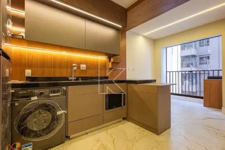 Apartamento com 1 Quarto para alugar, 33m² no Pinheiros, São Paulo